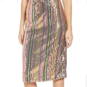 Sequin skirt